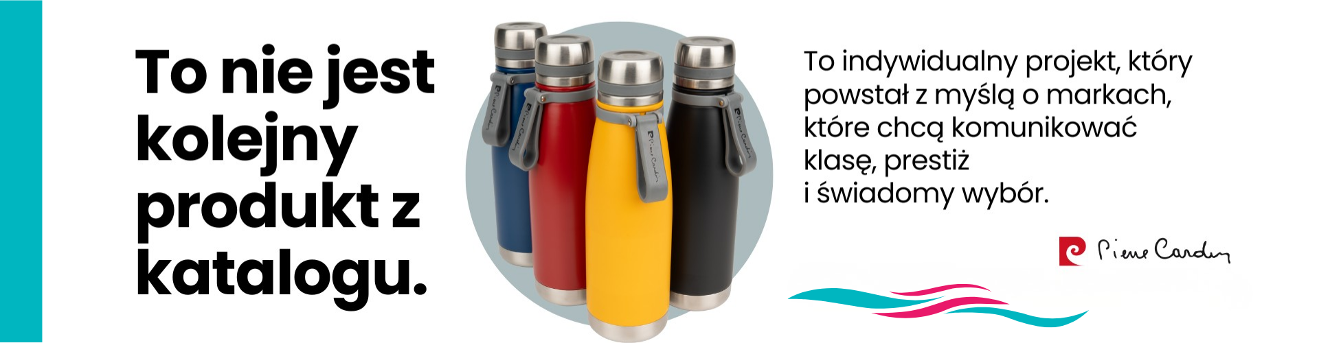 Butelka termiczna Pierre Cardin 650 ml | MC-B90501