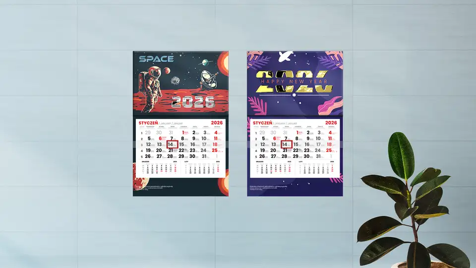 Kalendarze jednodzielne PREMIUM