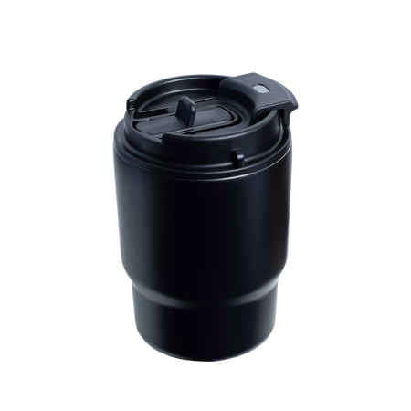 Termos ze stali nierdzewnej Victoria, czarny - 360 ml | PR-5075.02