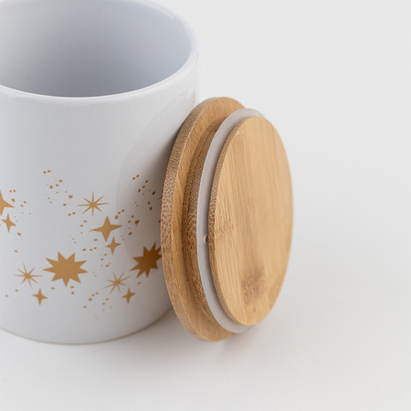 Kubek ceramiczny "Hello Christmas", biały | RD-X85306.06