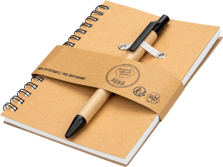 Notes A6 w linie z długopisem KEYSTONE | EG-197601