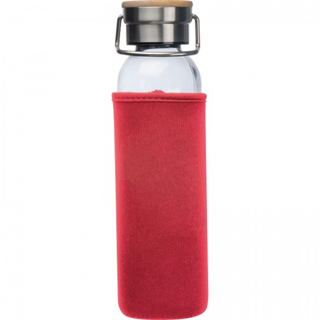 Butelka szklana z pokrowcem 600 ml | MC-6318105