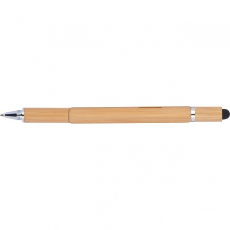 Długopis bambusowy wielofunkcyjny 6w1 COIMBRA | EG-304013