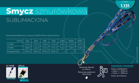 Smycz sznurówkowa