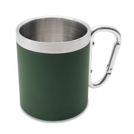 Kubek stalowy Magaro 300 ml, ciemnozielony | RD-R08463.51