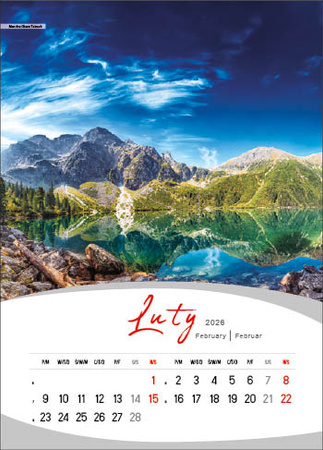 Kalendarz wieloplanszowy STANDARD – Magiczna Polska | J-WP124