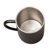 Kubek stalowy Stalwart 240 ml, czarny  | R08490.02