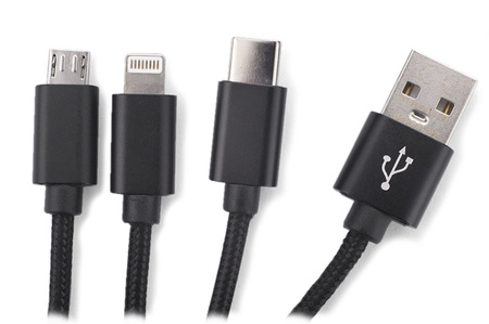 Kabel USB 3 w 1 TAUS | BC-09106-02