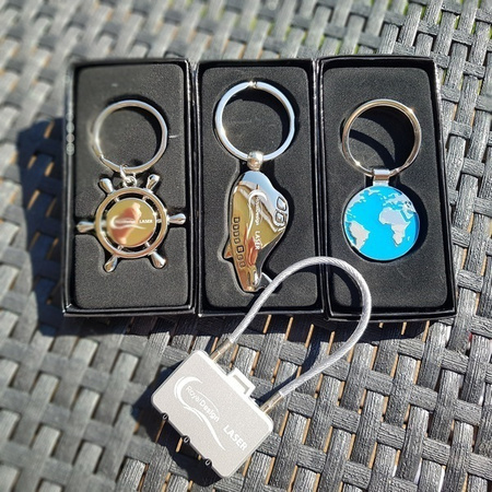 Brelok metalowy Steering Wheel | RD-R73213