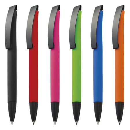Długopis plastikowy soft touch BRESCIA | EG-009911
