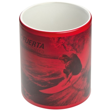 Kubek ceramiczny do sublimacji zmieniający kolor SIRMIONE 300 ml | EG-343805