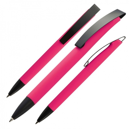 Długopis plastikowy soft touch BRESCIA | EG-009911