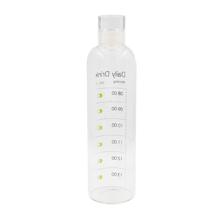 Butelka ze szkła borokrzemowego Wimbledon 550 ml, transparentny  | R08175.00