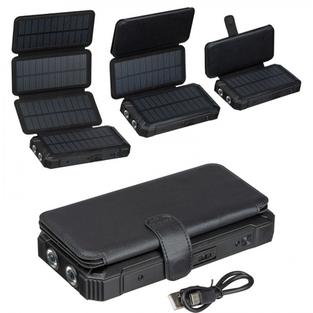 Power bank solarny 20 000 mAh | MC-33899