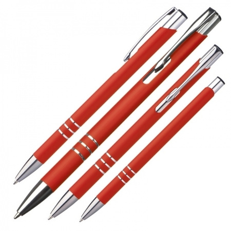 Długopis metalowy soft touch NEW JERSEY | EG-055505