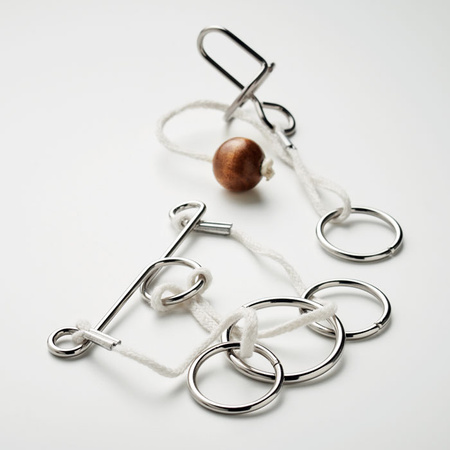 2 metalowe łamigłówki CONNECTION | MO-MO2075-14