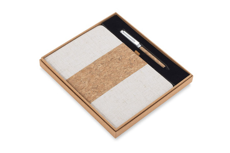Zestaw - notes z długopisem CALMO | BC-18003-17