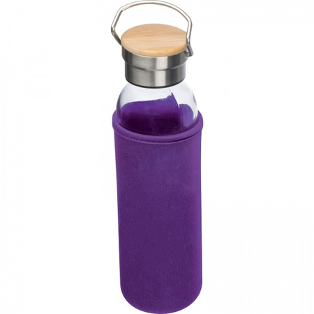 Butelka szklana z pokrowcem 600 ml | MC-6318112
