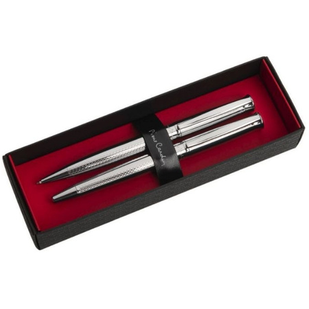 Zestaw piśmienny długopis i pióro kulkowe ROI Pierre Cardin | MC-B0408900IP307