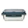 Szklany lunch box ze sztućcami 1000 ml Lagos | R08444.02