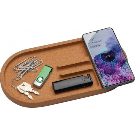 Organizer na biurko z ładowarką indukcyjną LANCASTER | EG-375213