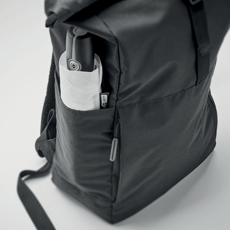 300D RPET plecak typu rolltop VALLEY ROLLPACK | MO-MO2051-03