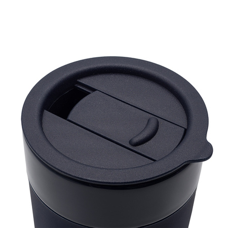 Kubek ceramiczny Caldo 370 ml, granatowy | RD-R85322.42