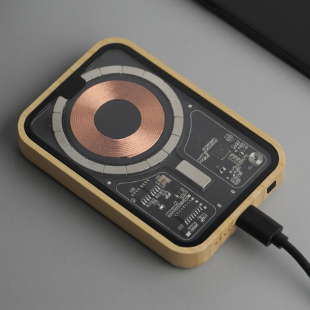 Power bank 5000 mAh z ładowarką indukcyjną Magsafe | MC-3394913