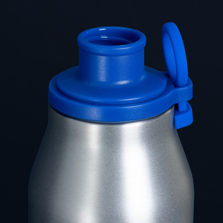 Stalowa termobutelka ALICE, srebrny - 600 ml | PR-5079.20