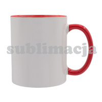 Kubek z z powłoką sublimacyjną Gaeta 330 ml, czerwony | R85319.08