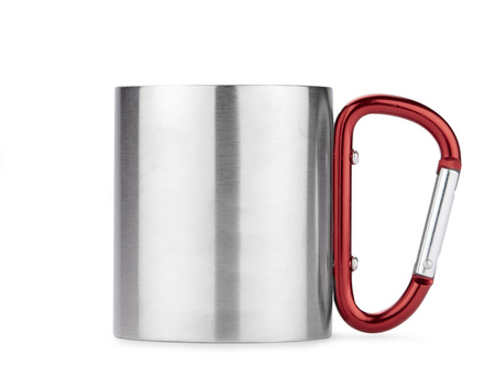 Kubek z karabińczykiem CAMPIC 200 ml | BC-16400-04