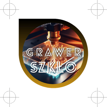 Grawer laserowy na bloku szklanym | LX