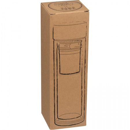 Butelka szklana termiczna 420 ml | MC-6134366