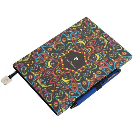 Notes A5 w kropki i długopis REPORTER Pierre Cardin | MC-B3501202IP304