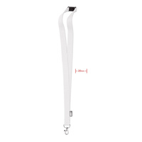Smycz RPET 20 mm | LANY RPET
