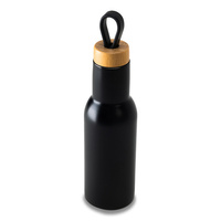 Butelka próżniowa Lome 400 ml, czarny | R08197.02