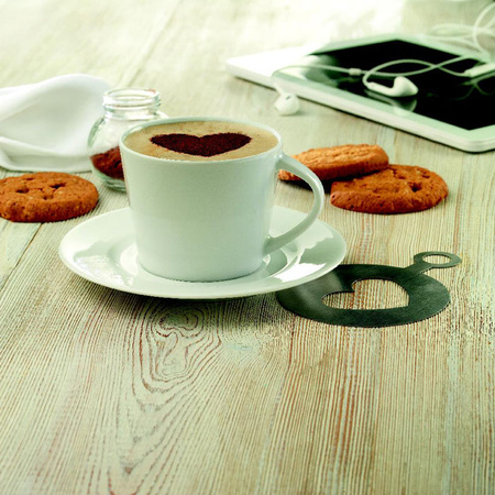 Kubek cappuccino i talerzykiem | MO-MO9080-06