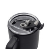 Kubek ceramiczny Azzurro 440 ml, czarny | RD-R85323.02