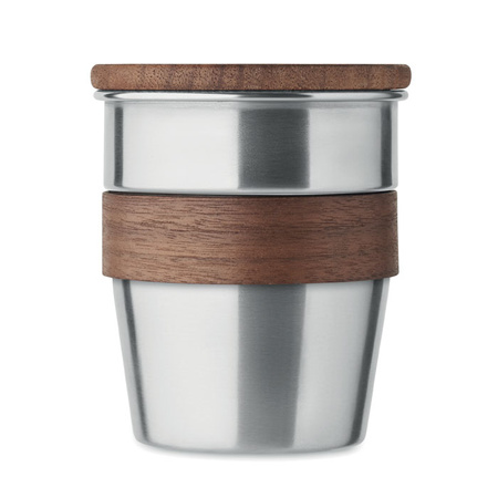 Kubek z pojedynczą ścianką 350 ml WALNUT | MO-MO2322-16