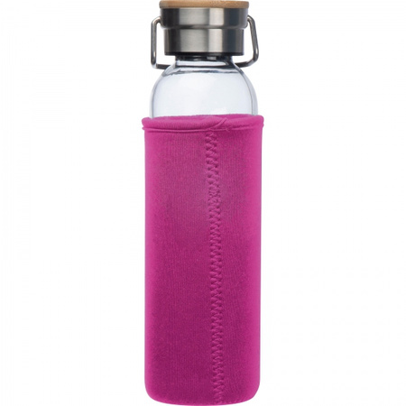 Butelka szklana z pokrowcem 600 ml | MC-6318111