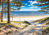 Kalendarz trójdzielny STANDARD – Bałtycka plaża | J-T85BK