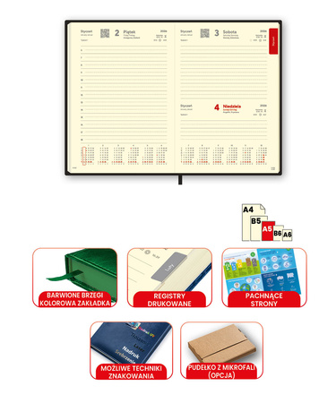 A5 Dzienny Special Pachnący - registry drukowane | J-KS 123