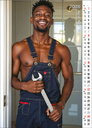 Kalendarz wieloplanszowy STANDARD – Man, passion & work | J-WP 148