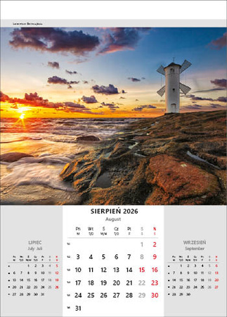 Kalendarz wieloplanszowy STANDARD – Niesamowita Polska | J-WP116