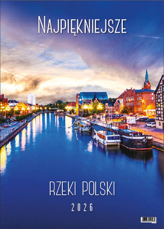 Kalendarz wieloplanszowy STANDARD – Najpiękniejsze rzeki Polski | J-WP 123