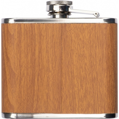 Piersiówka stalowa HOOGSTRATEN 170 ml | EG-243901