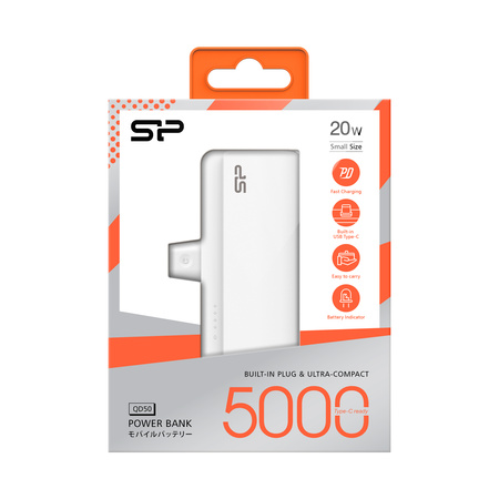 Power bank QD50 5000 mAh Silicon Power | EG-EG834306