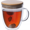 Kubek szklany z pokrywką 350 ml | MC-8153766