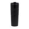 Kubek termiczny z french press Aspet 450 ml, czarny  | R08191.02
