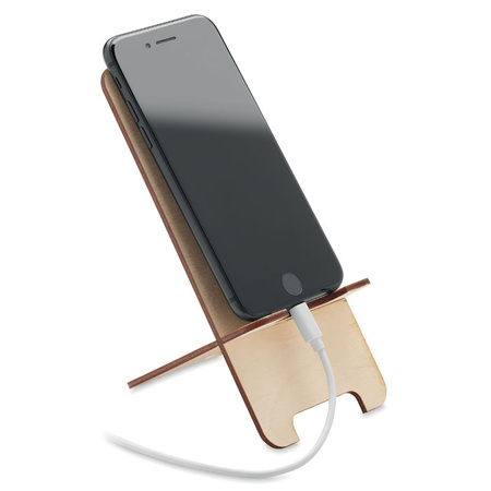 Sosnowy stojak na telefon GROUW STAND | MO-MO6690-40